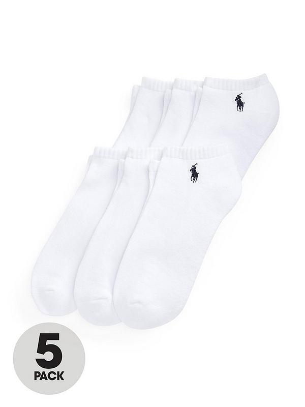 Polo Ralph Lauren 5 Pack Trainer Liner Socks | Very.co.uk