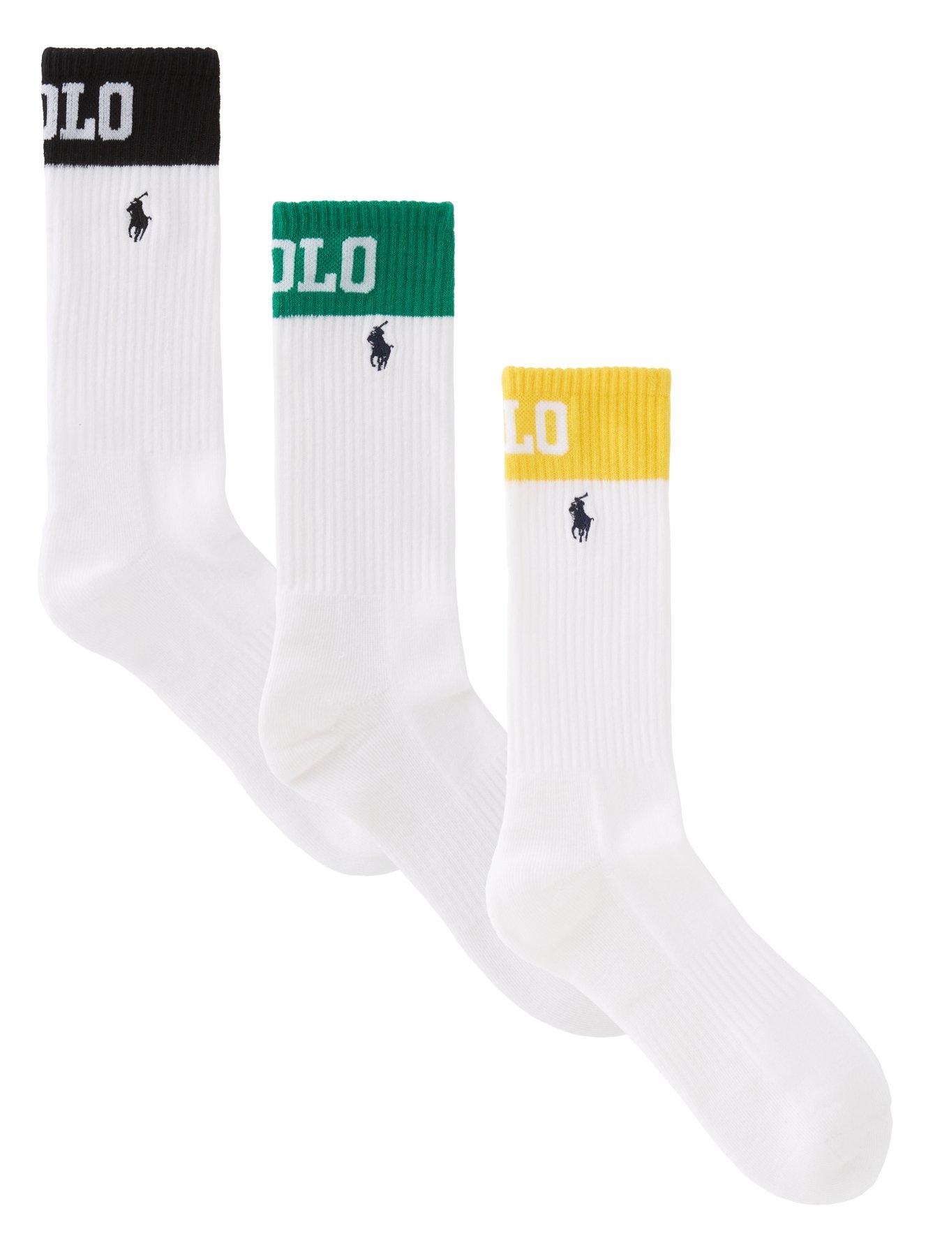 Polo Ralph Lauren 3 Pack Sports Socks 