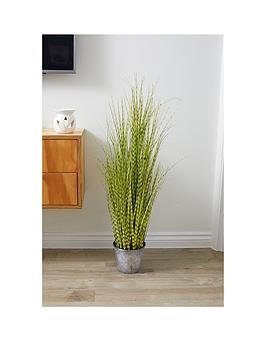 Product photograph of Zebra Grass Artificial Plant from very.co.uk