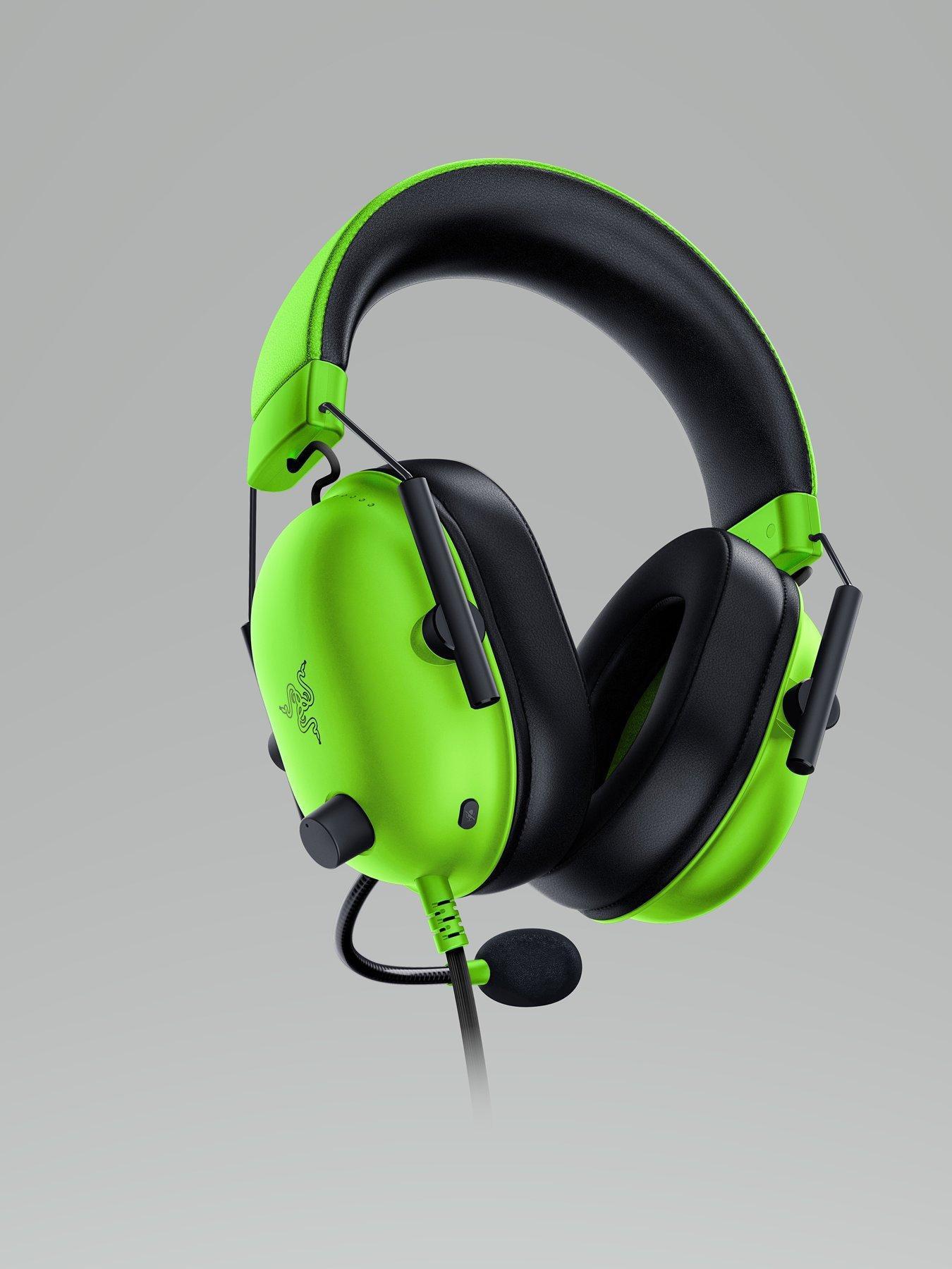 Razer 収まっ BLACKSHARK V2 X GREEN