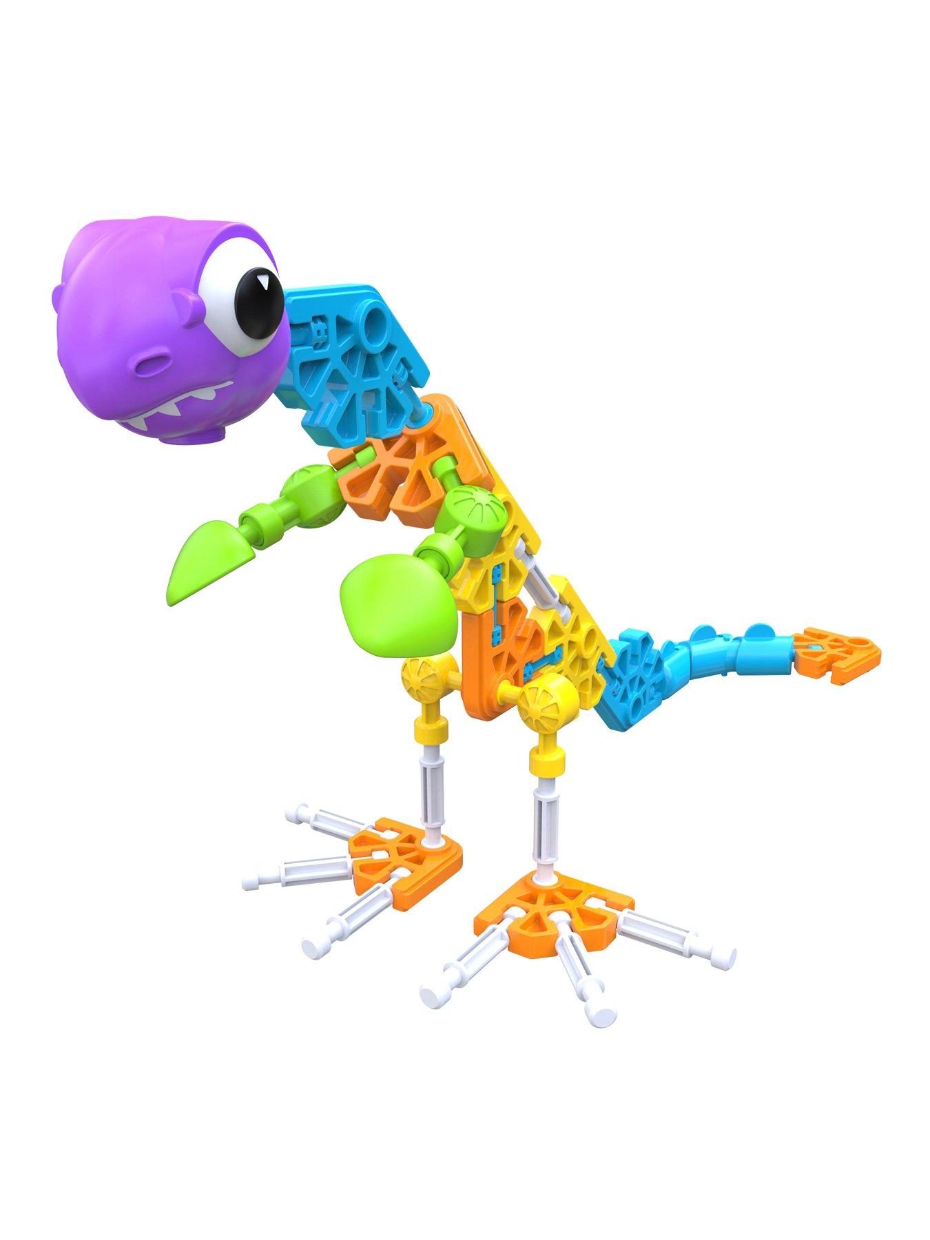 Knex Kid K NEX Dino Dudes Building Set Very