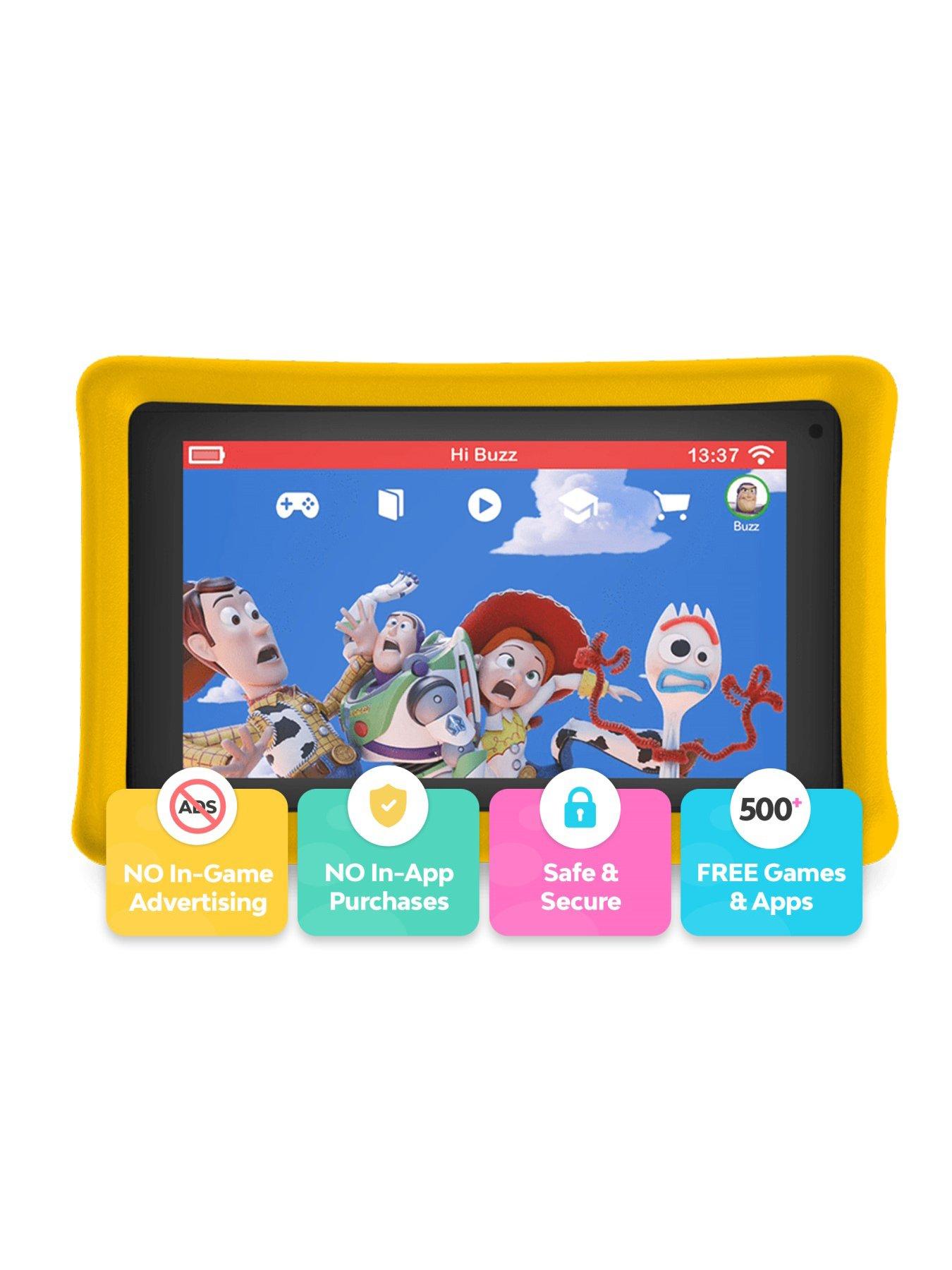 Pebble Gear Disney Toy Story 4 Kids Tablet + Carry Bag by Pebble Gear ...