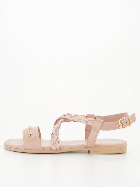 v-by-very-older-girls-rafia-plaited-sandals-pink