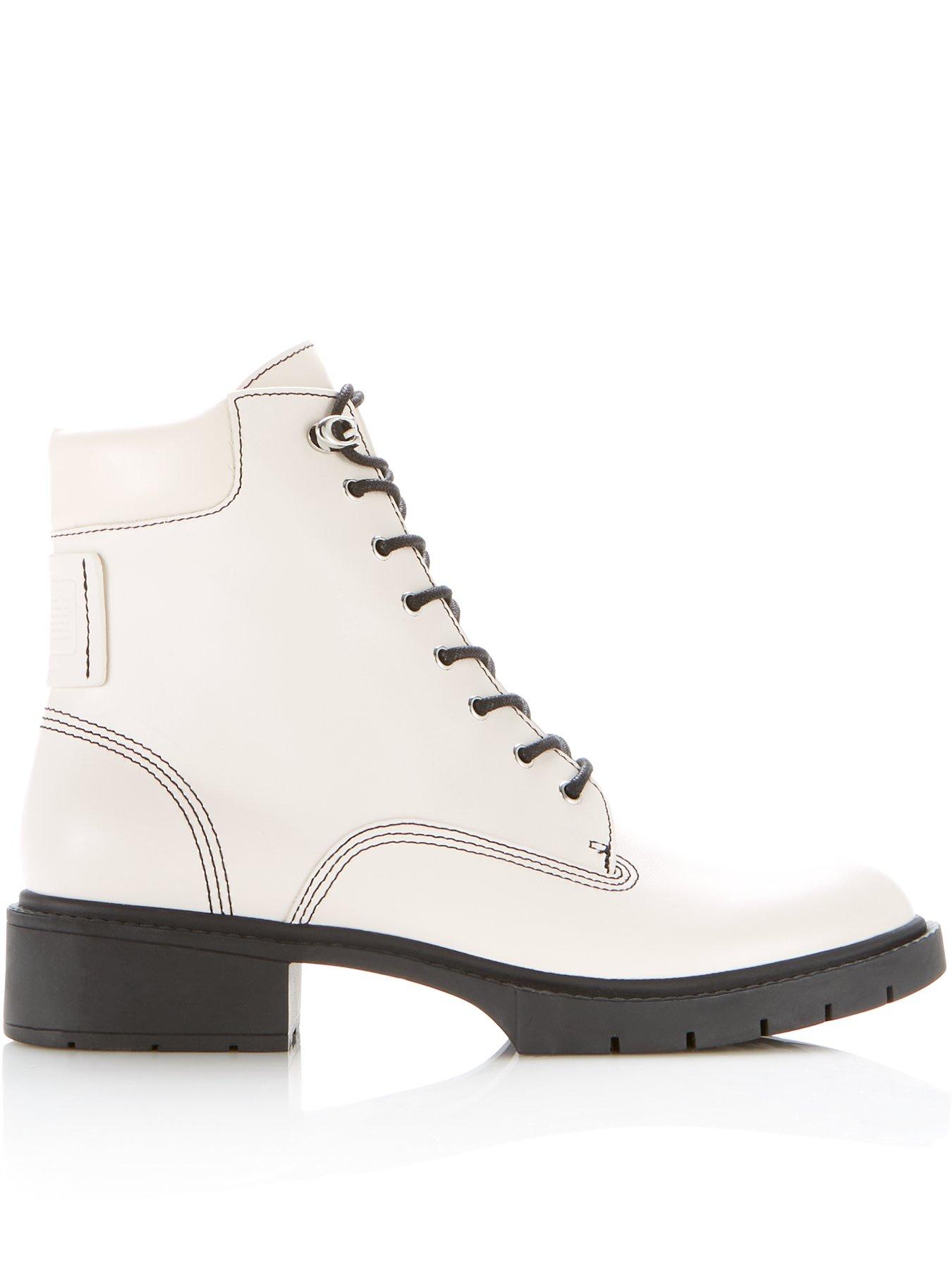 coach women's lorimer lace up boots stores
