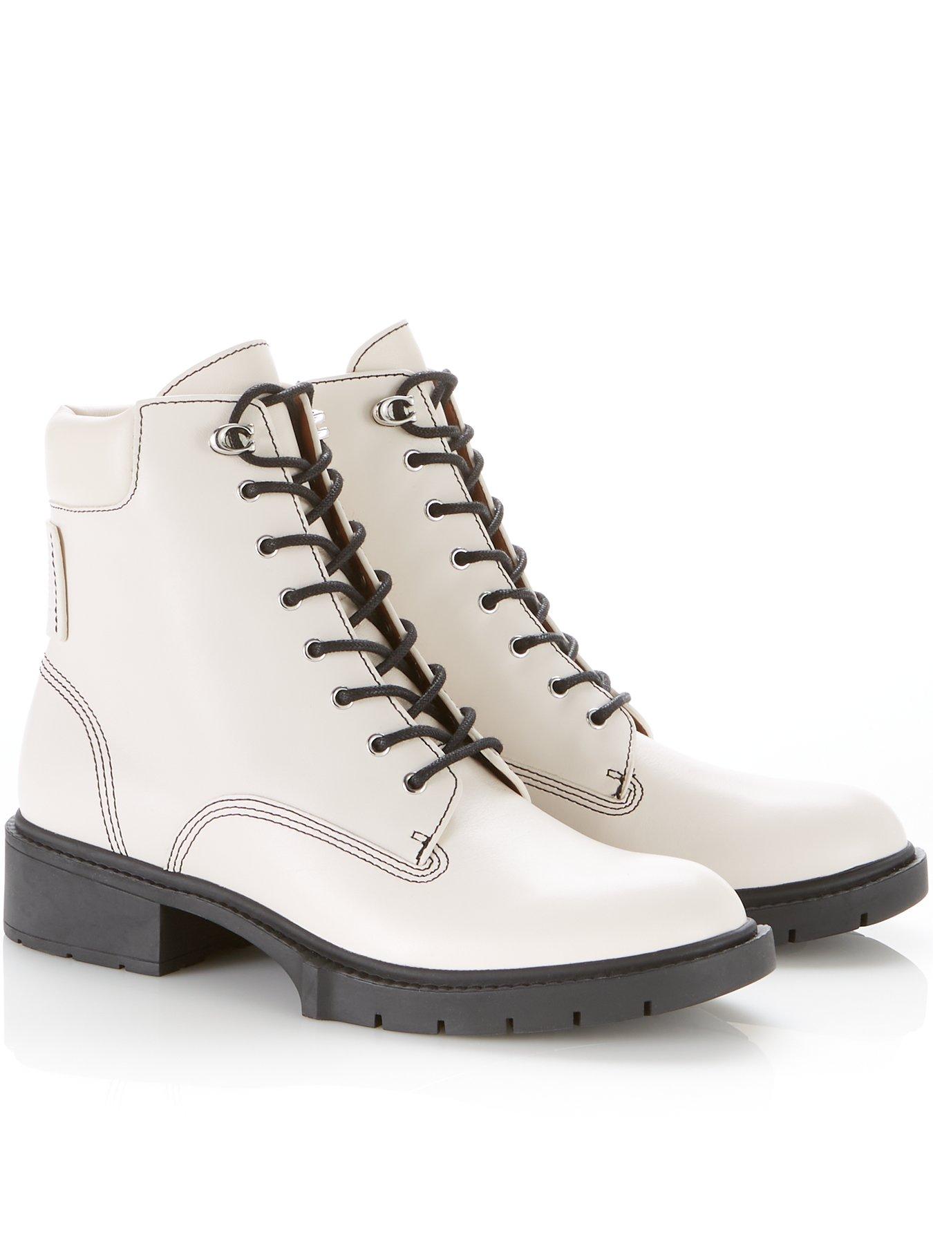 coach women's lorimer lace up boots stores
