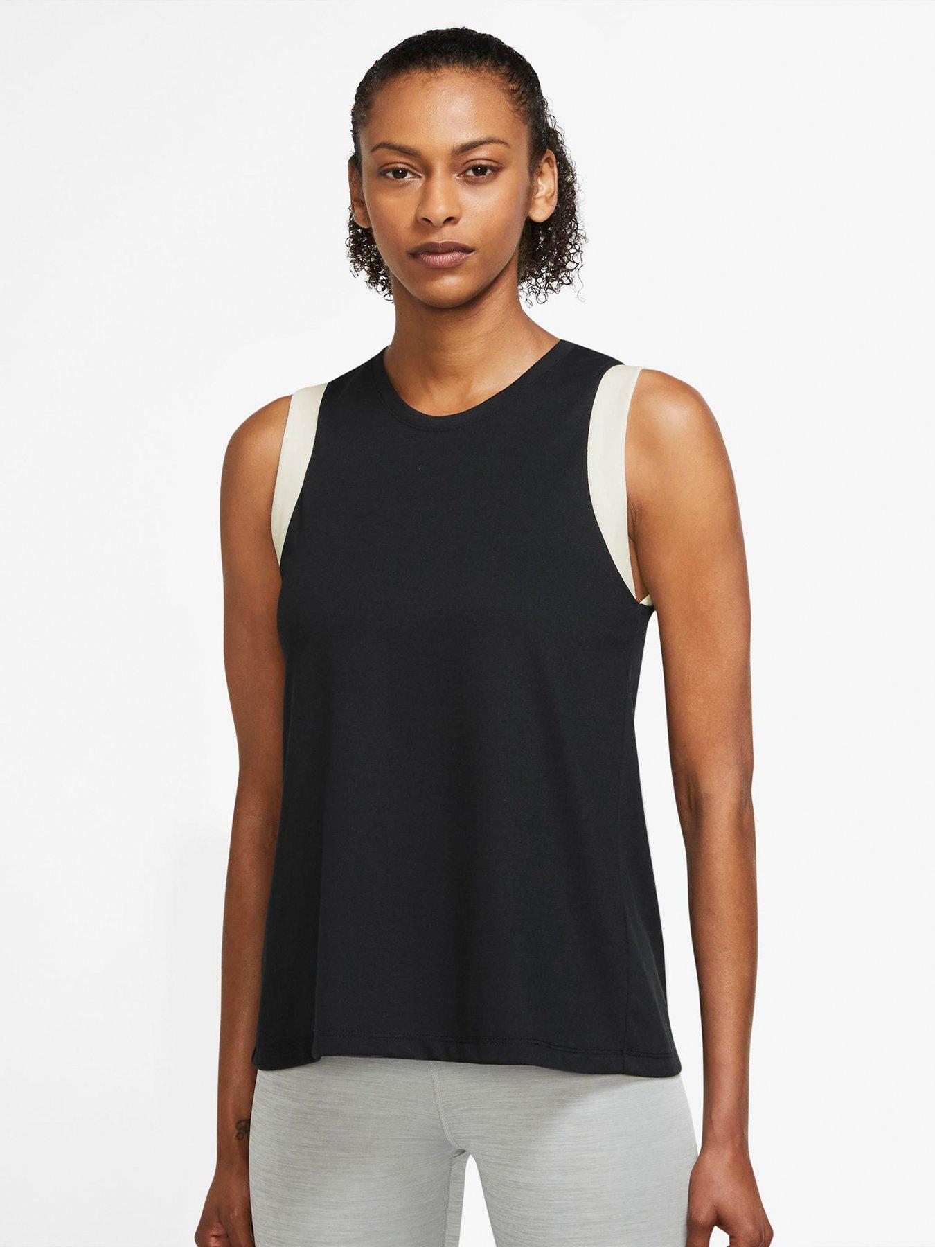 Nike Yoga Graphic Tank - Black