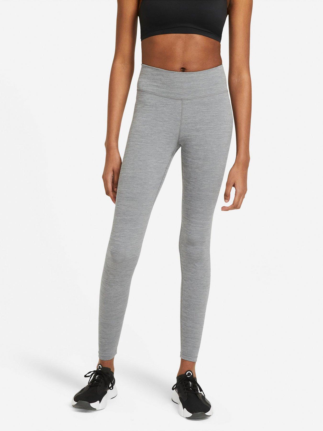 Nike Pro 365 Mid Rise Leggings - Navy