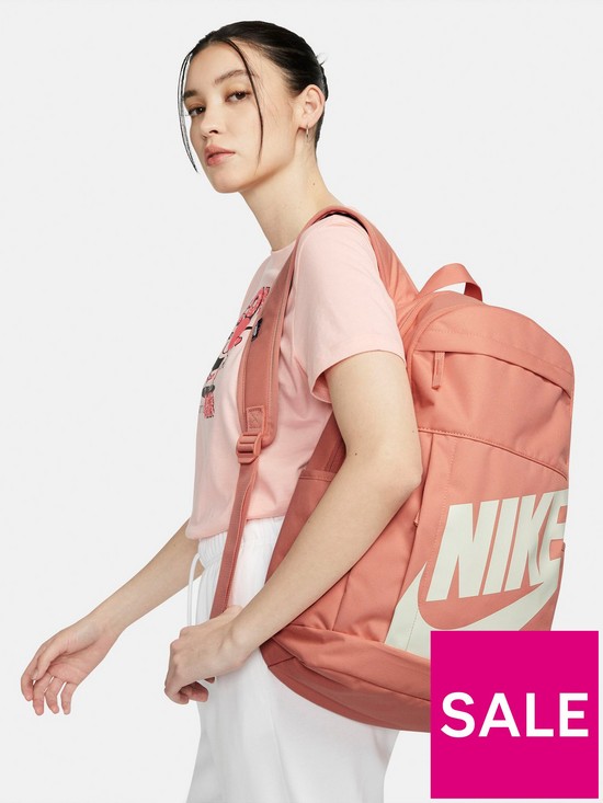 stillFront image of nike-elemental-backpack-dark-pink