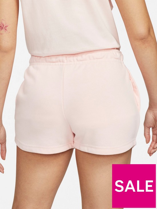 stillFront image of nike-nsw-essentials-shorts-pink
