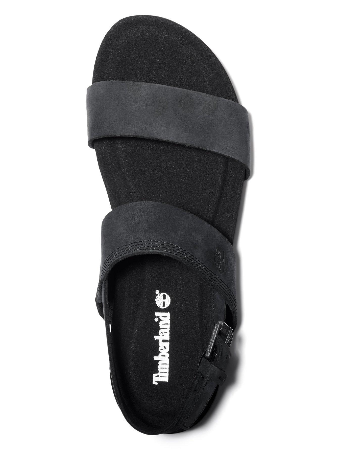Image 2 of 2 of Timberland Malibu Waves Flat Sandals - Black
