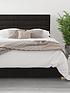  image of aspire-kelly-fabricnbspottoman-storage-bed-frame