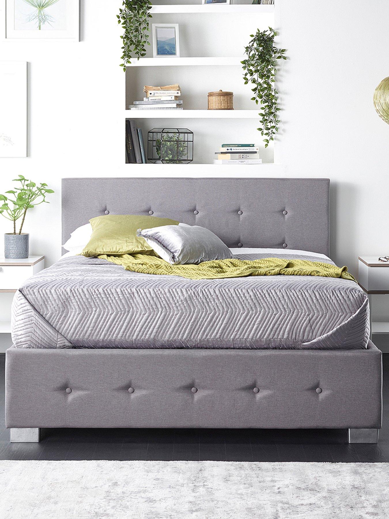 Image 3 of 7 of Aspire Linen Side Opening Ottoman&nbsp;Bed