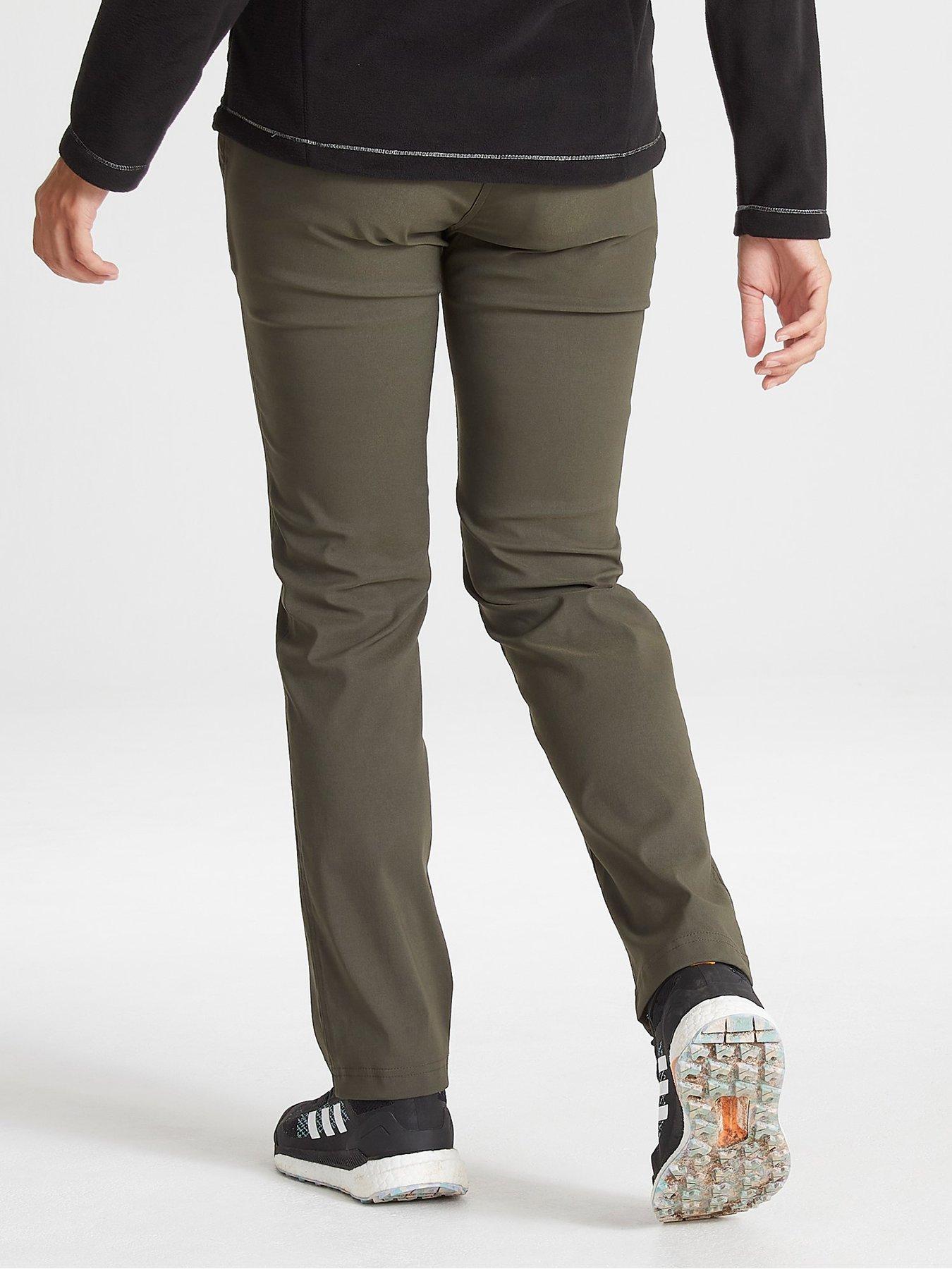 Walking trousers for women with short length