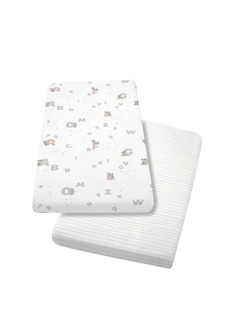 disney-mickey-minnie-cot-bed-fitted-sheet--2-pack
