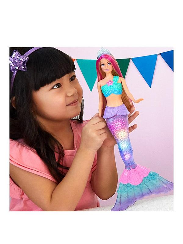 Image 2 of 7 of Barbie Dreamtopia Twinkle Lights Mermaid Doll