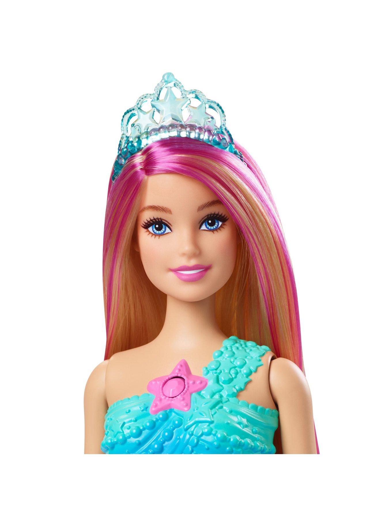 Light up mermaid clearance barbie waterproof