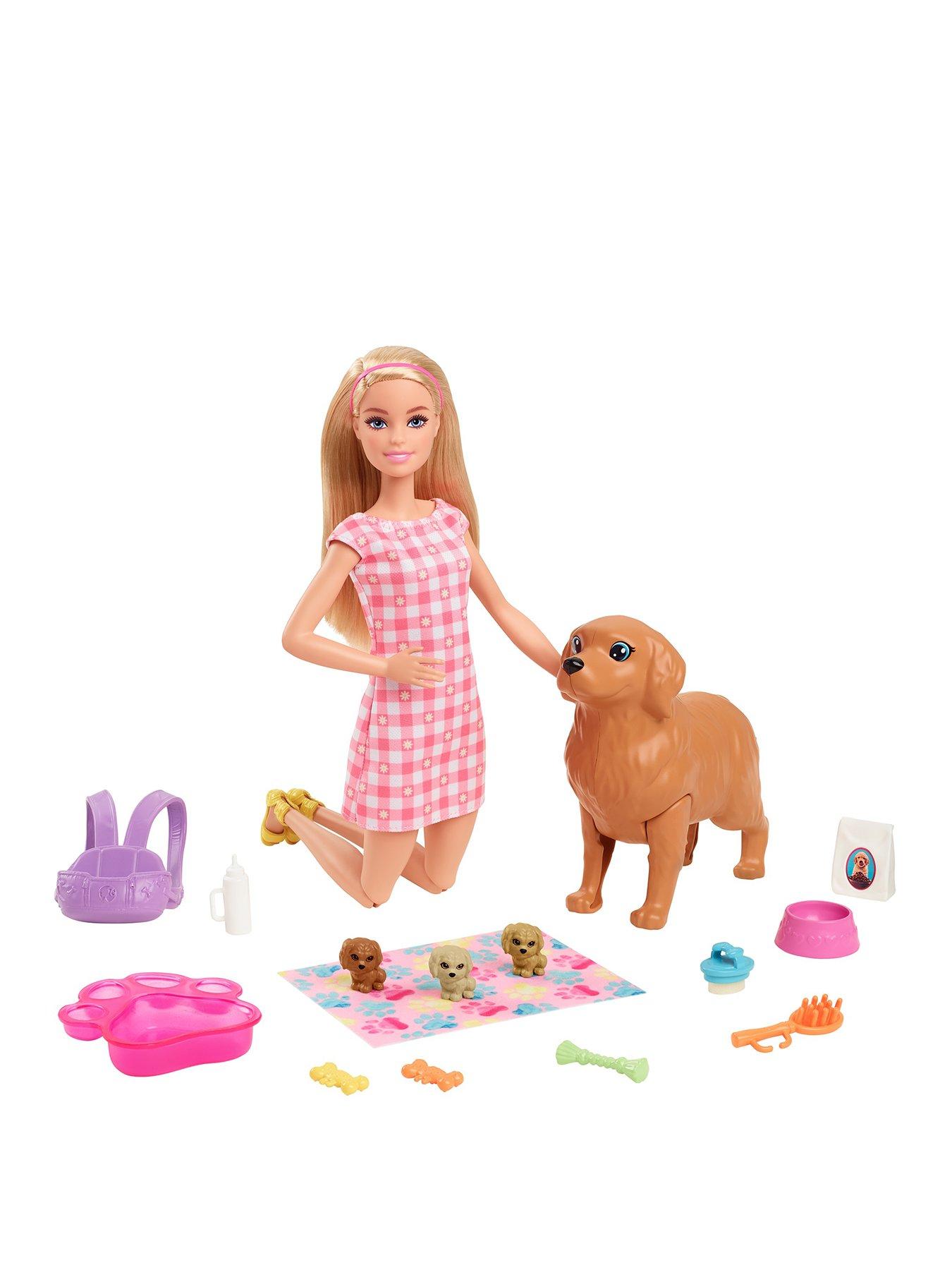 barbie dog playset