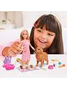 Image thumbnail 2 of 6 of Barbie Newborn Pups Doll and Puppy Playset