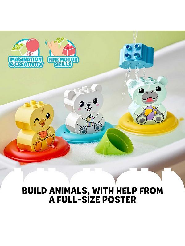 Image 5 of 7 of LEGO Duplo Bath Time Fun: Floating Animal Train