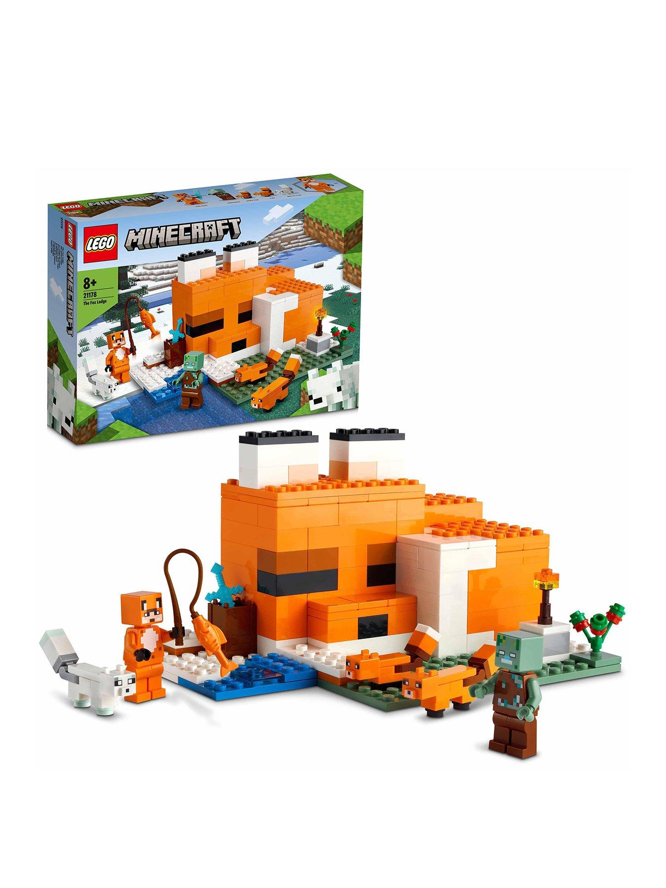 Minecraft lego fox sale