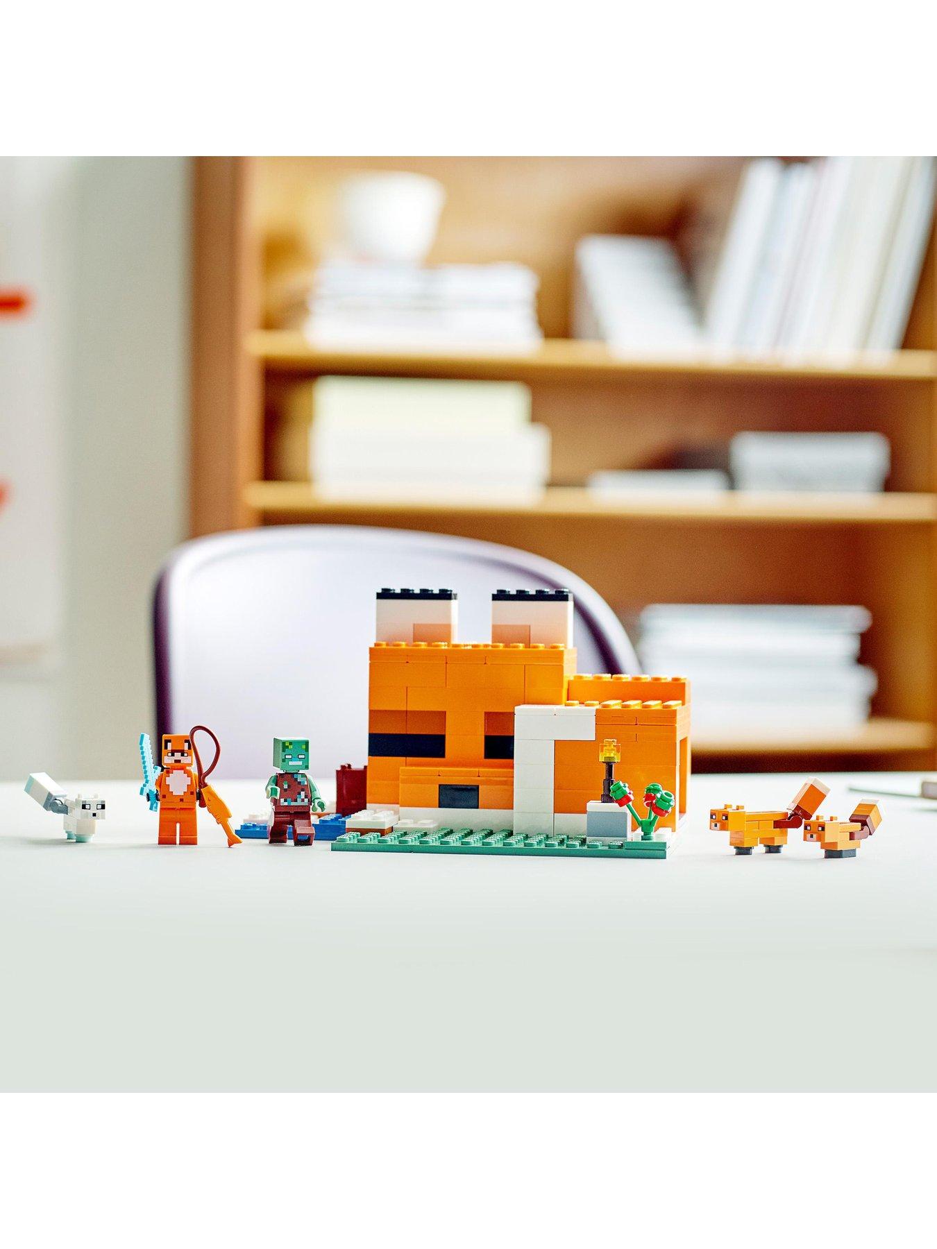 Minecraft lego fox outlet