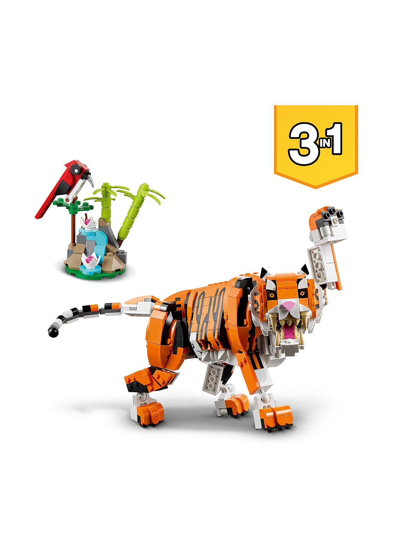 Lego tiger shop figure