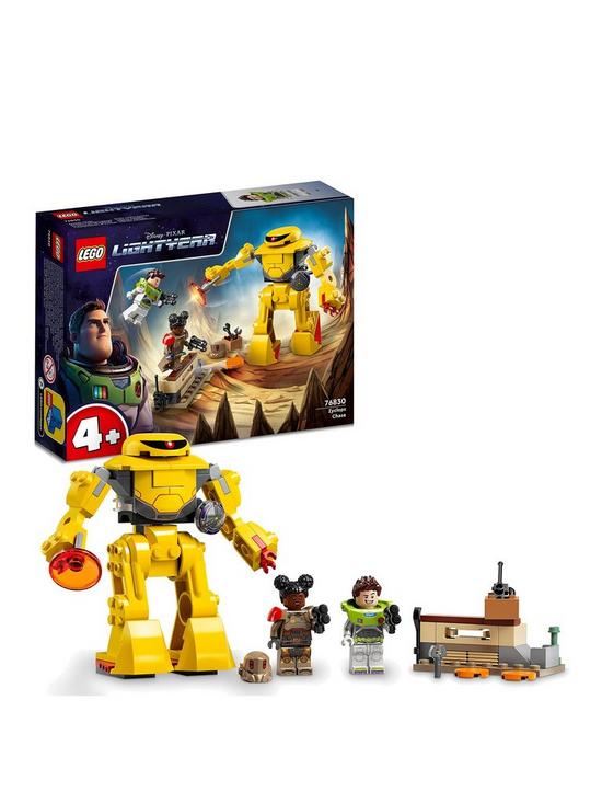 front image of lego-disney-disney-amp-pixar-lightyear-zyclops-chase-set-76830