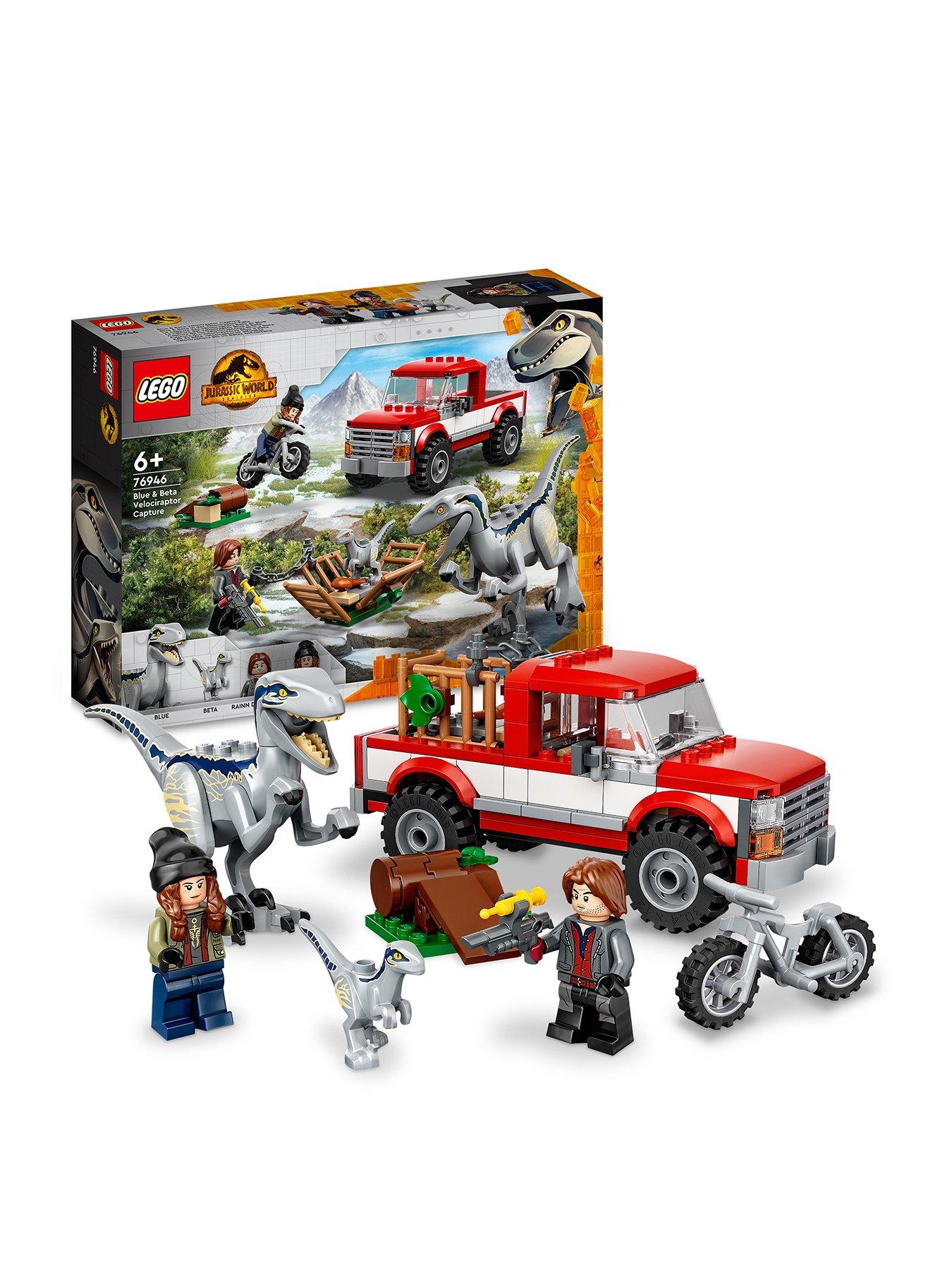 Lego jurassic hot sale park truck