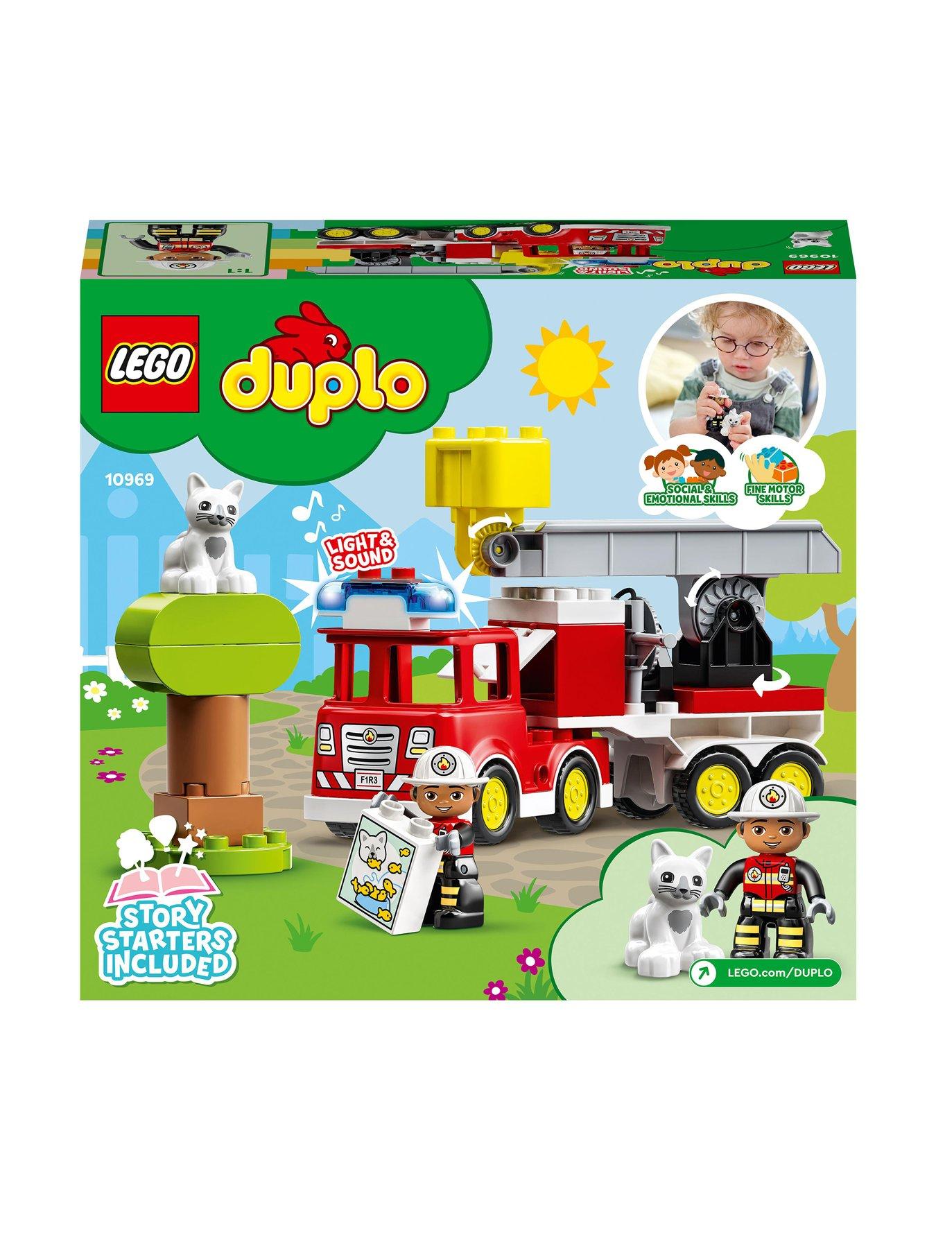 Lego duplo fire deals truck