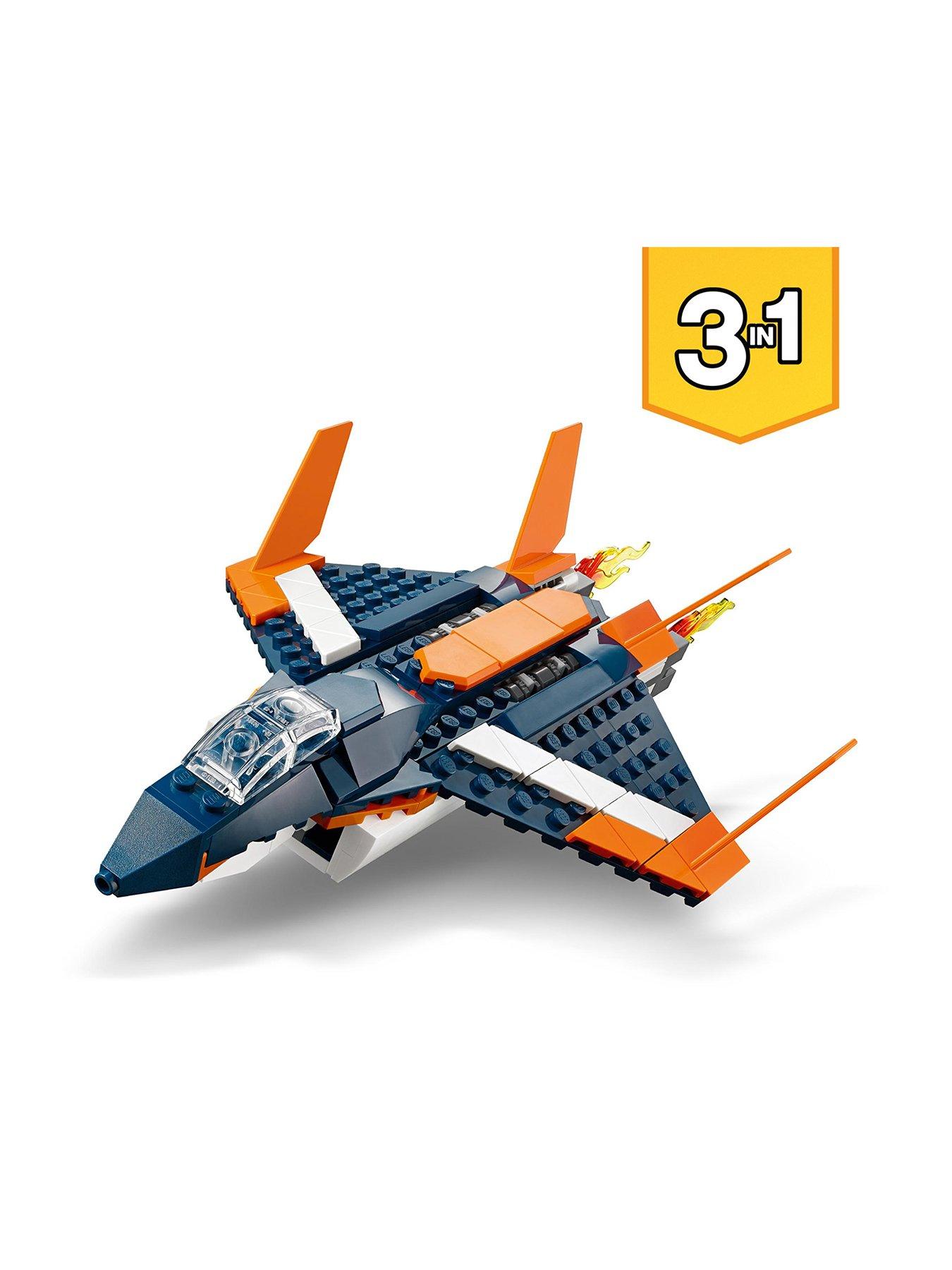 LEGO Creator Supersonic-jet | Very.co.uk