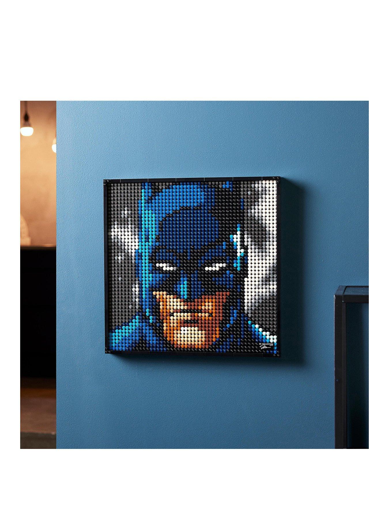 LEGO Art Jim Lee Batman Collection 31205 Building Blocks - Superhero Canvas  Wall Decor with Joker, Harley Quinn, or Batman Portraits, DC Comics DIY  Poster, Gift Idea for Men, Women, and Adults 