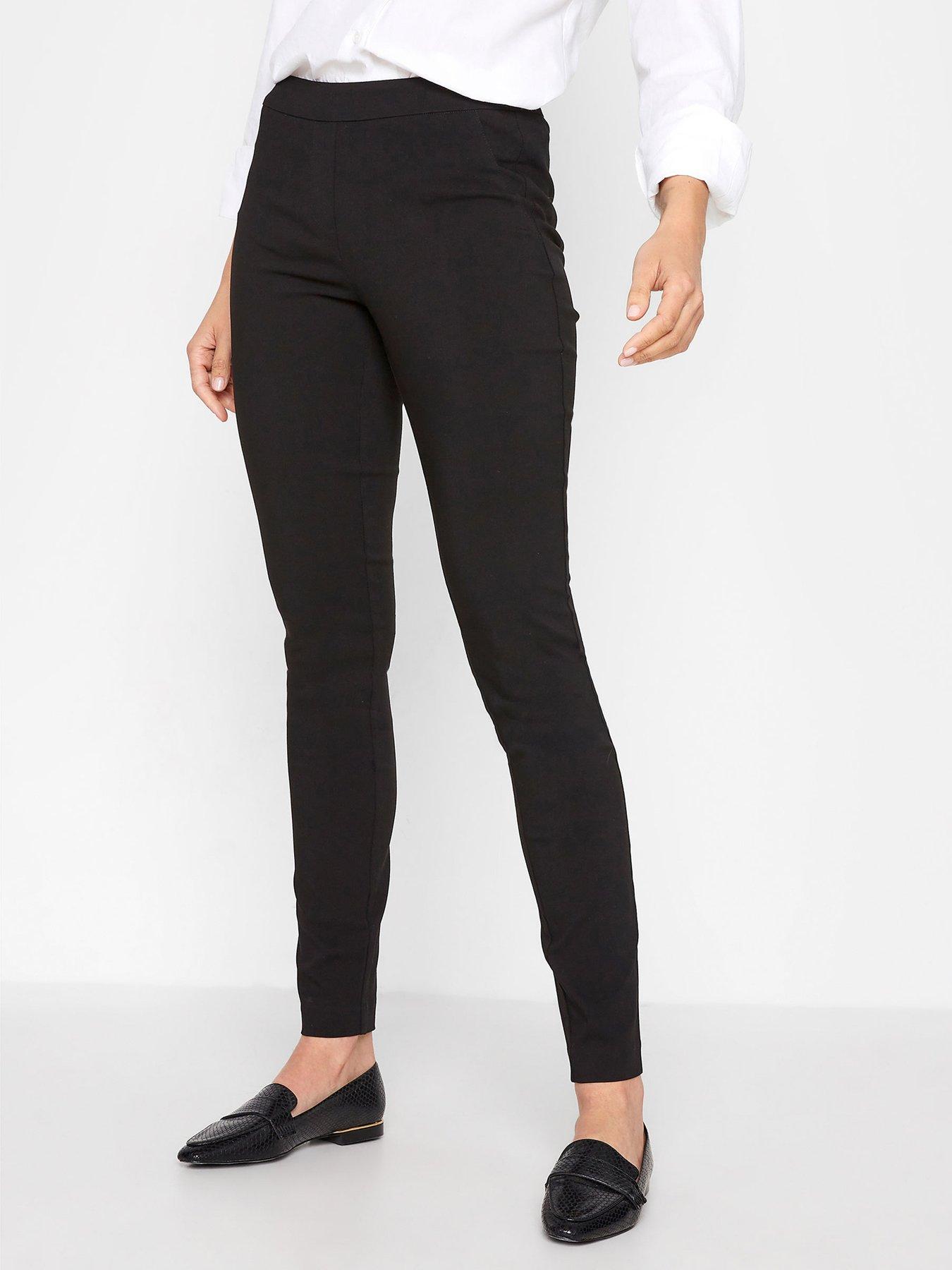 undefined Bi-stretch Skinny Trouser - Black