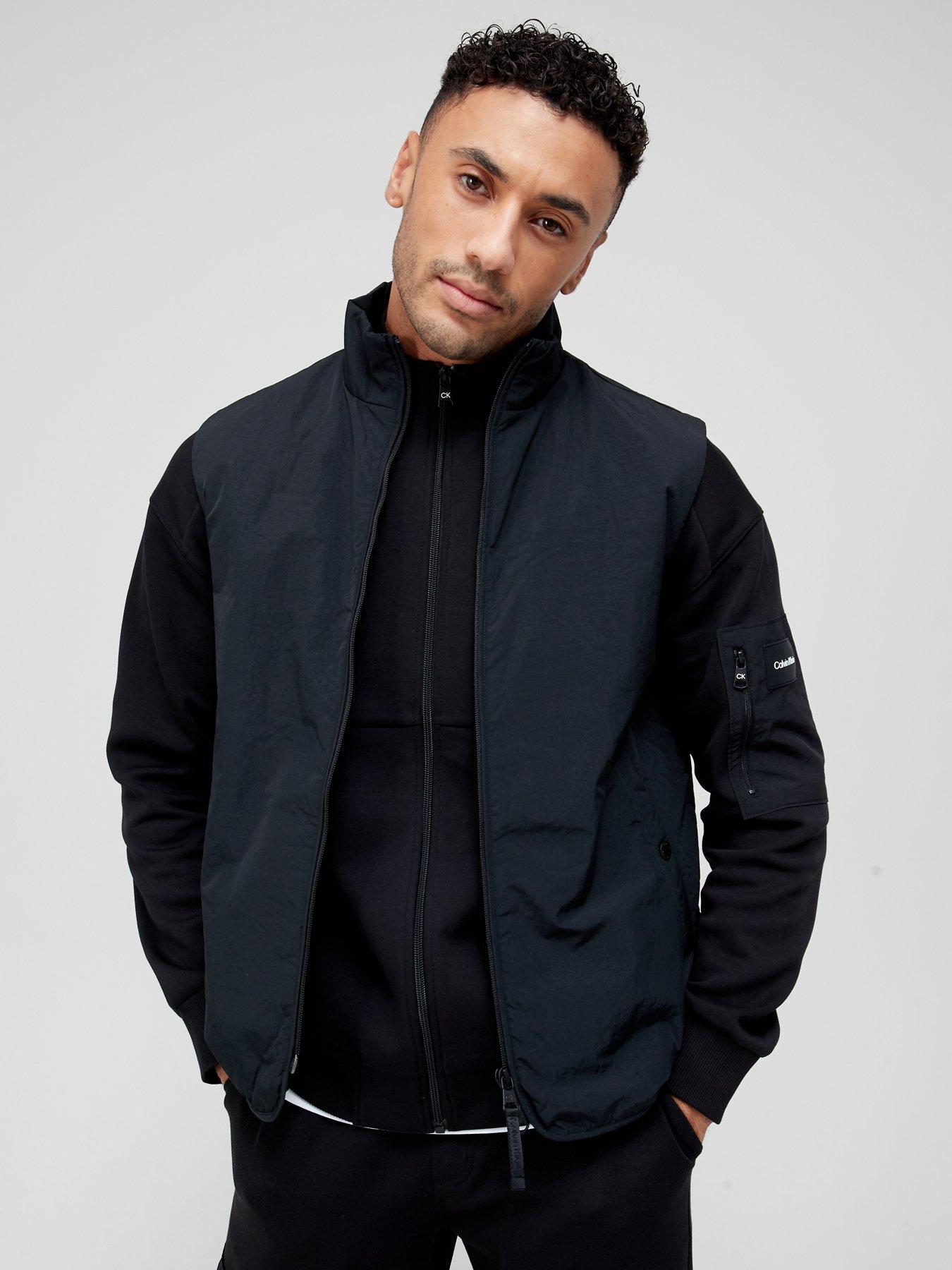 calvin klein parka mens