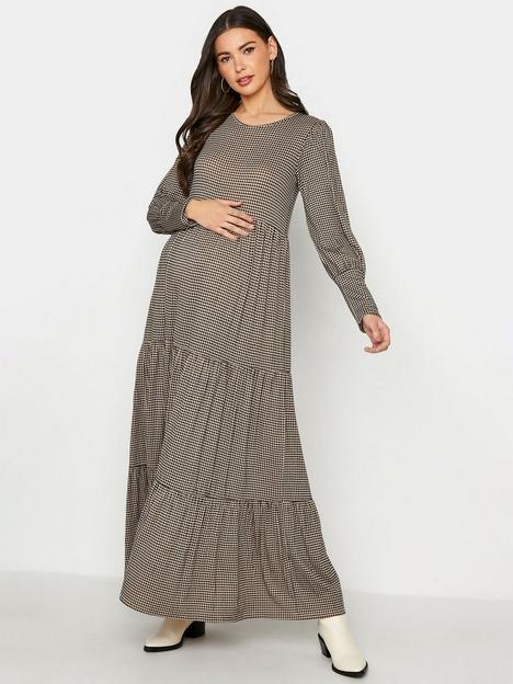 long-tall-sally-maternity-dogtooth-tiered-dress