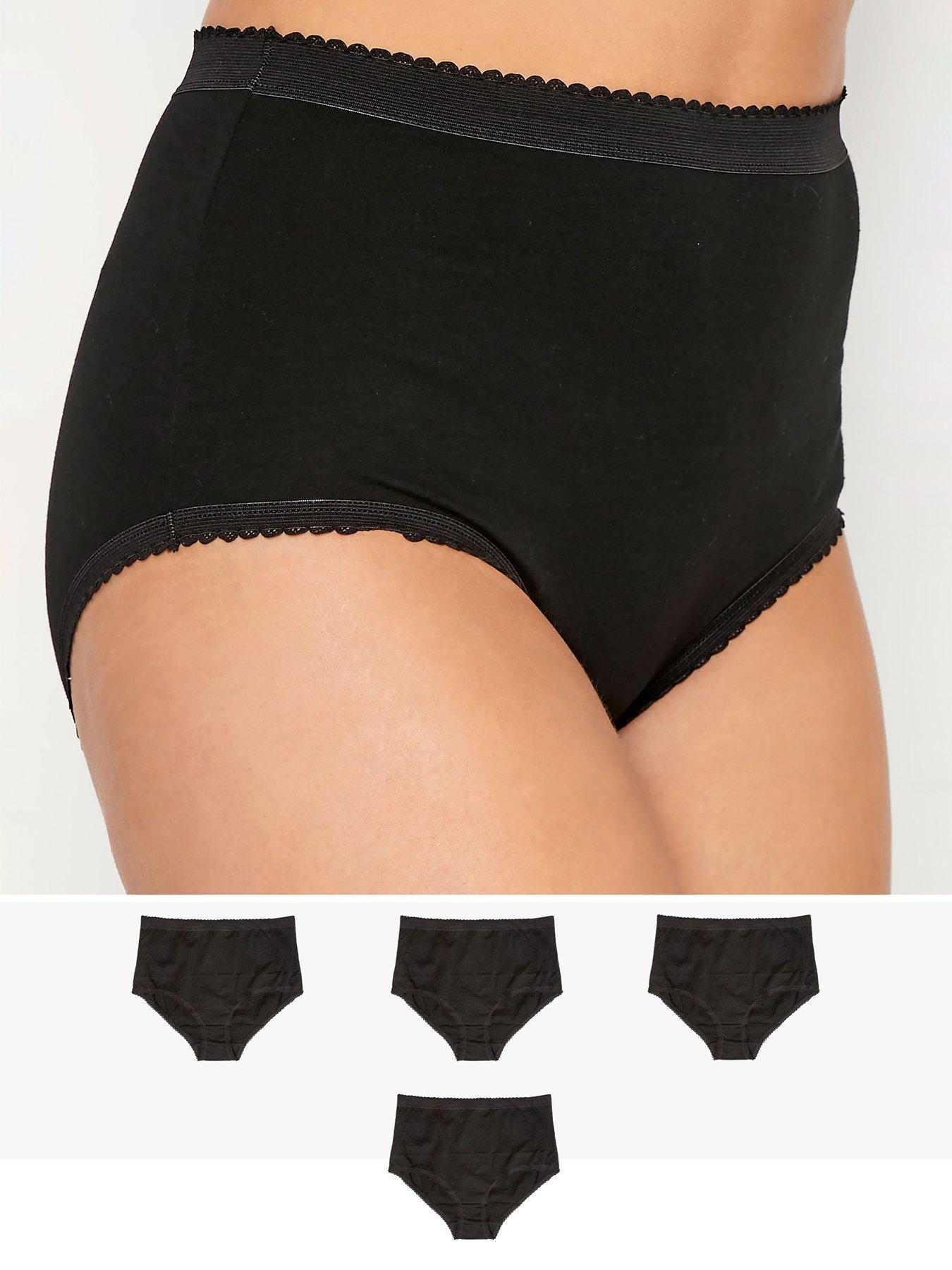 Sexy Basics Slip 3-Pack Semi-Sheer Cotton Spandex Stretch Biker Shorts, NVY  Sz L