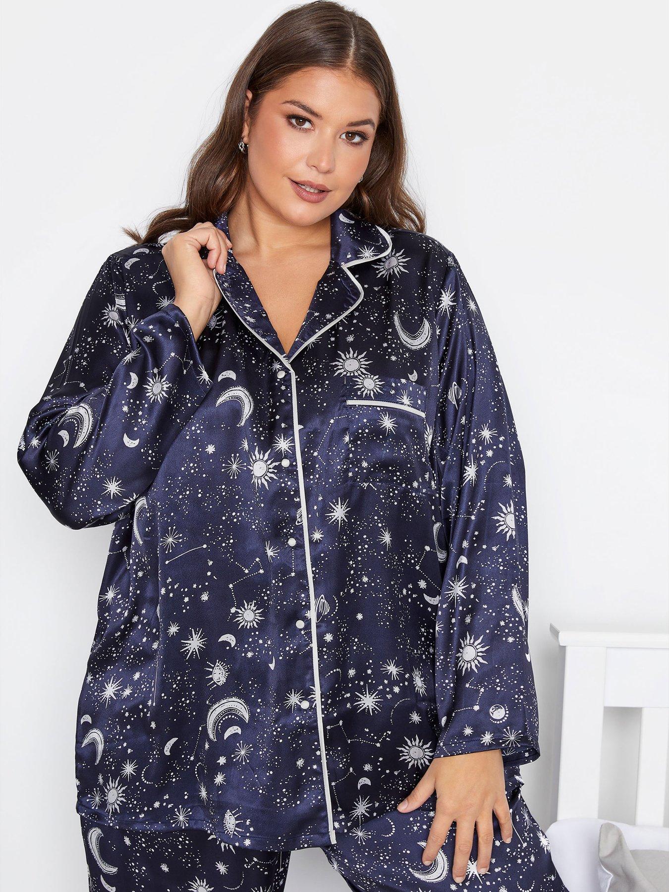 Nightwear & Loungewear Cosmic Satin Pyjama Set