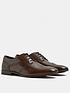  image of river-island-lace-up-wide-fit-derby-brogue