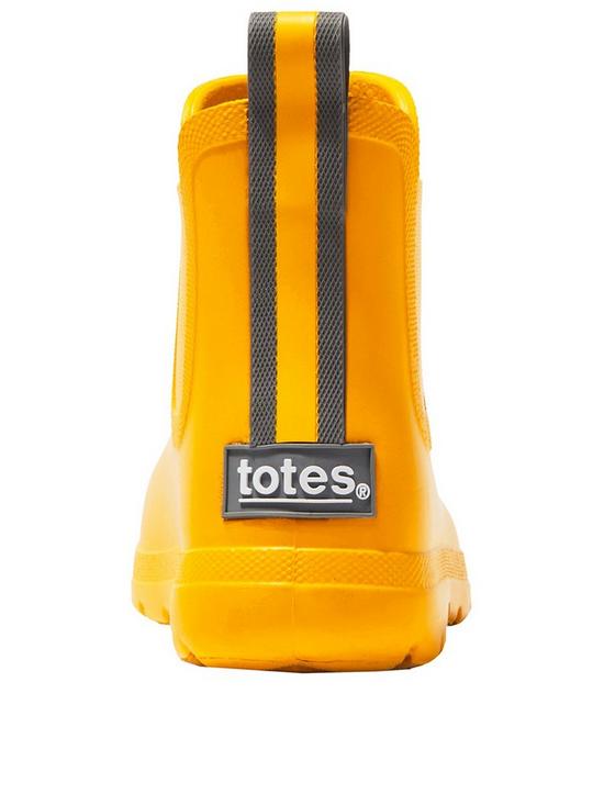 stillFront image of totes-toddler-chelsea-rain-boot-yellow