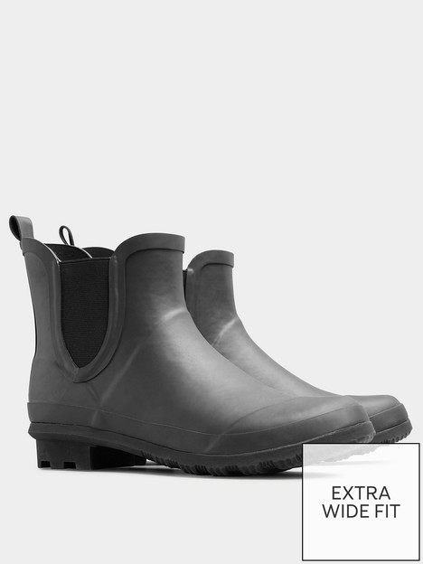 yours-yoursnbspextra-wide-fit-chelsea-welly-black