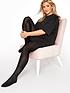  image of yours-2-pack-100-denier-tights-black
