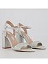  image of office-mona-embellished-two-part-heeled-sandal-silver