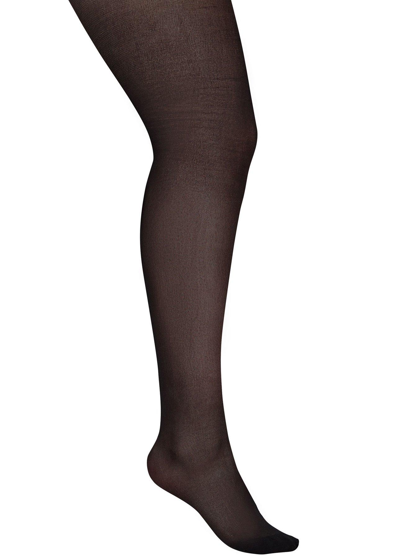 Yours 2 Pack 70 Denier Tights. Black | very.co.uk