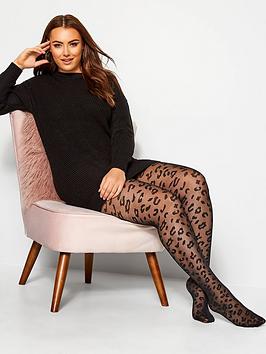 yours-leopard-pattern-maxi-tights