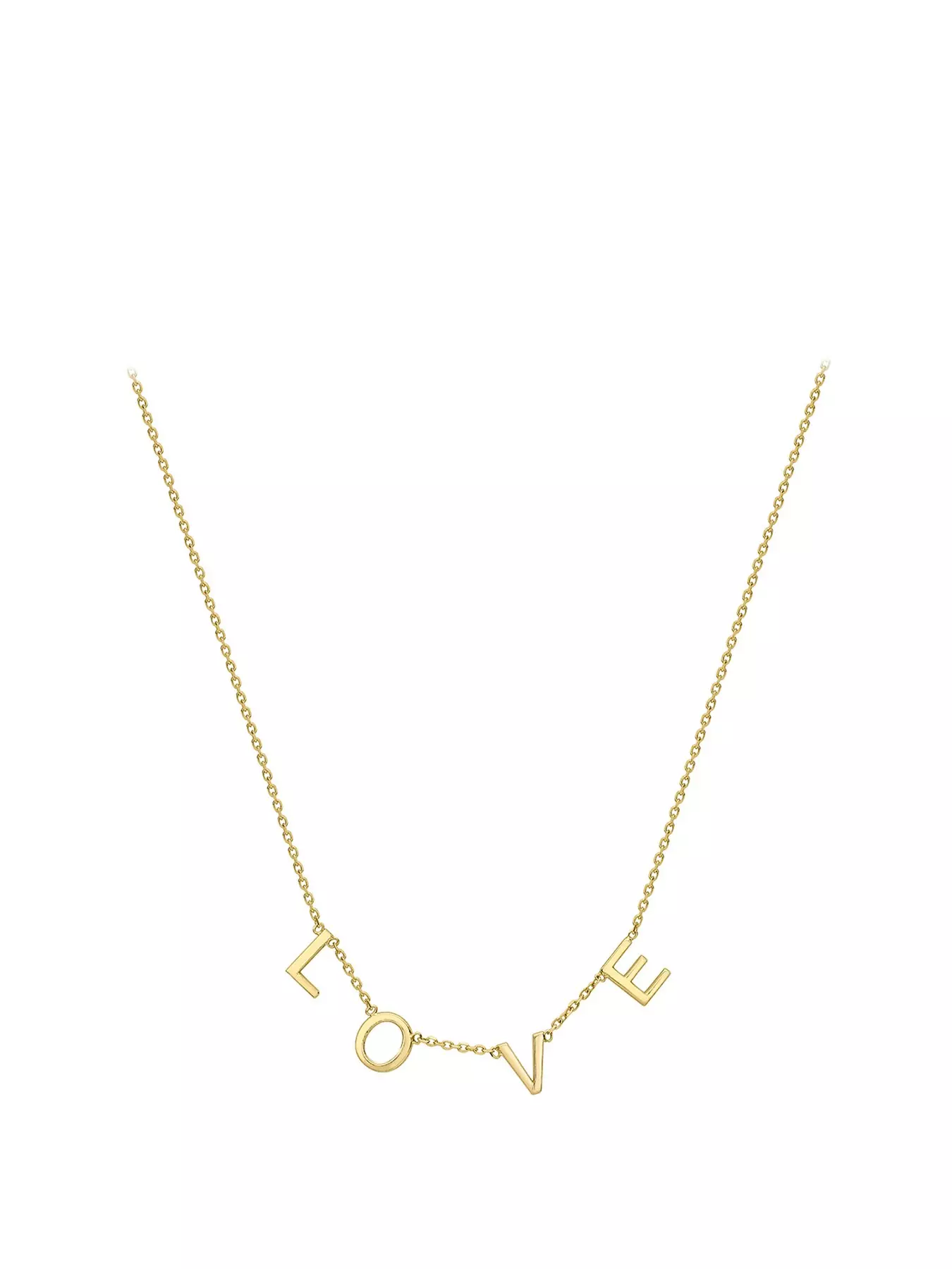 9ct yellow gold chain necklaces gifts jewellery www very co uk