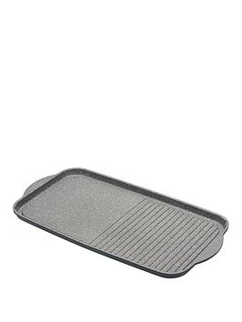 Product photograph of Masterclass Aluminium Dual Griddle Tray from very.co.uk