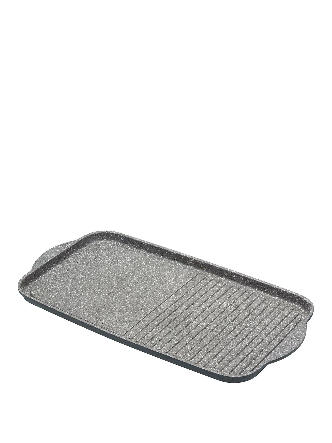MasterClass Cast Aluminium Non-Stick Dual Griddle Plate