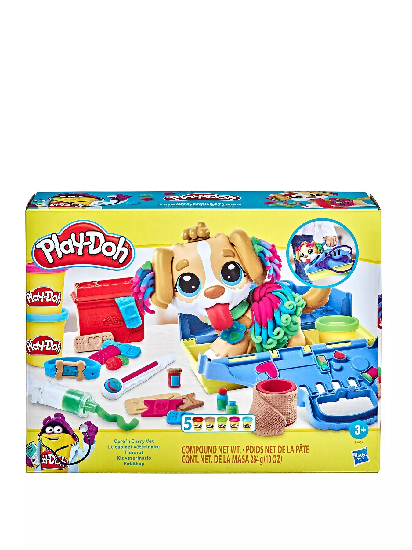 Play-Doh Ice Cream Truck Playset, Pretend Play Toy for Kids 3 Years and Up  with 20 Tools, 5 Modeling Compound Colors, Over 250 Possible Combinations -  Toys 4 U