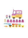 Image thumbnail 2 of 7 of Play-Doh Peppa's Ice Cream Play-set