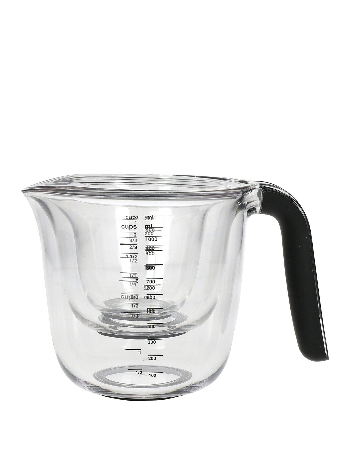 Image 1 of 5 of KitchenAid Set Of 3 Black Measuring Jugs