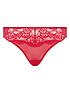  image of ann-summers-sexy-lace-planet-thong-red